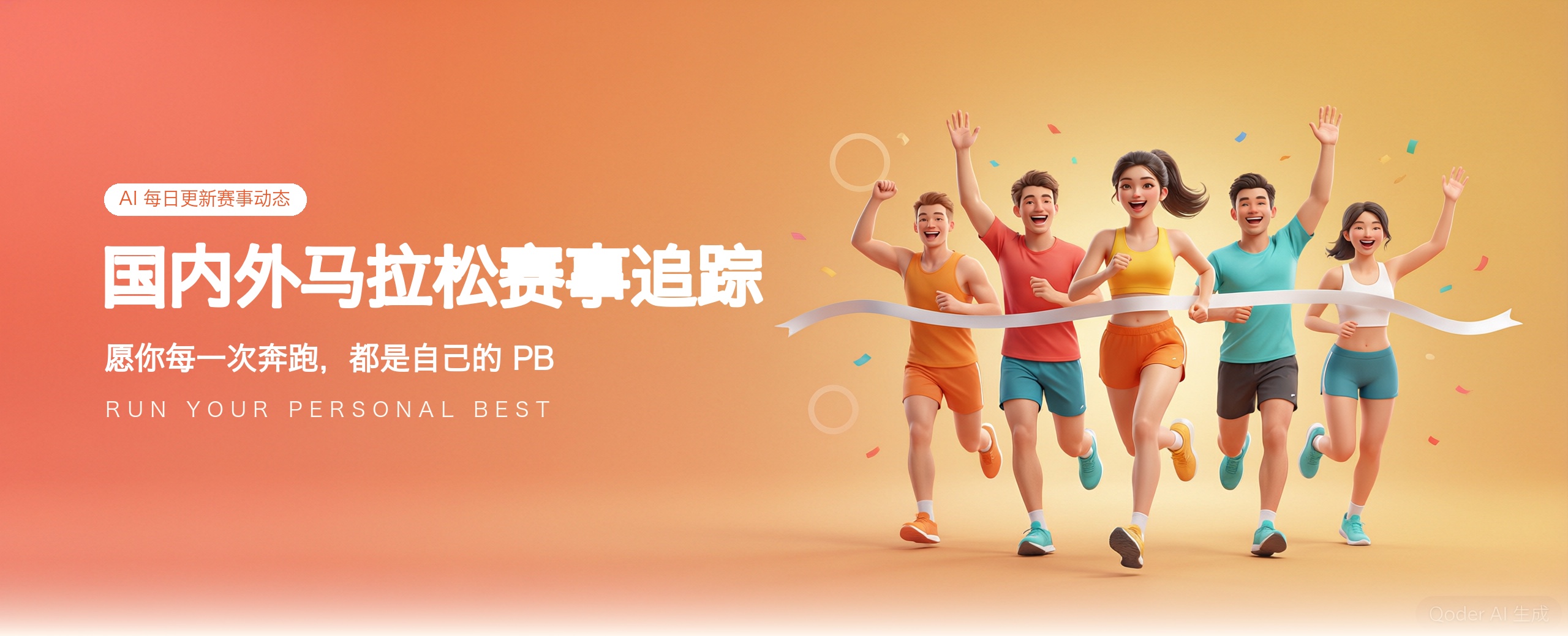 国内外马拉松赛事追踪 — Run Your Personal Best,愿你每一次奔跑都是自己的 PB